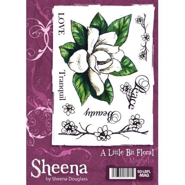 Sheena Douglass A6 Stamps - Magnolia