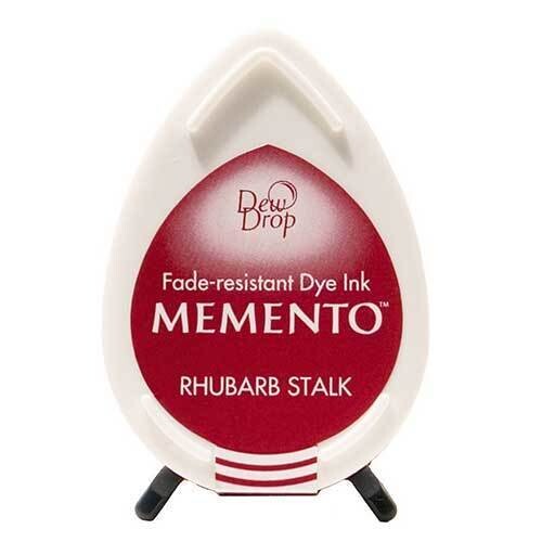 Memento Dew Drop Dye Ink Pads - RHUBARB STALK
