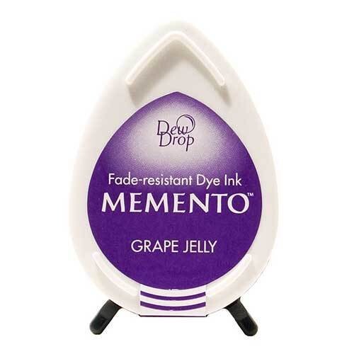 Memento Dew Drop Dye Ink Pads - GRAPE JELLY
