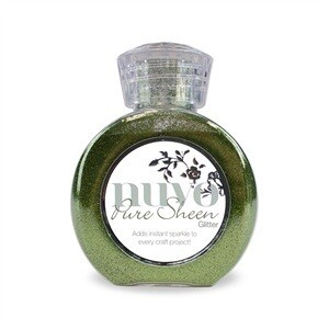 Nuvo Pure Sheen Glitter - OLIVE GREEN