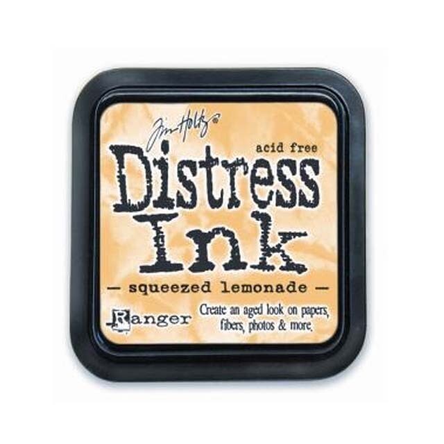Tim Holtz Distress Ink Pad Squeezed Lemonade