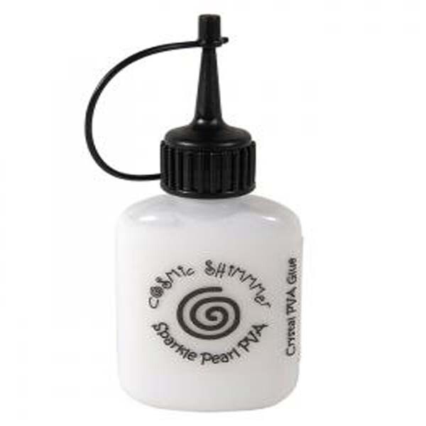 Cosmic Shimmer Pearl PVA Glue - Chrystal Sparkle