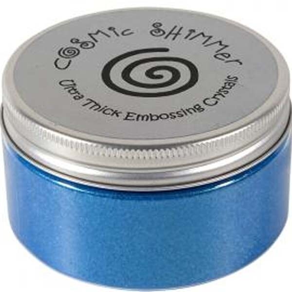 Cosmic Shimmer Ultra Thick Embossing Powder LAPIS SAPPHIRE - Large Pot 100ml