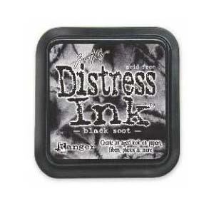 Tim Holtz Distress Ink Pad BLACK SOOT