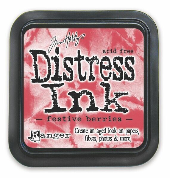 Tim Holtz Distress Ink Pad FESTIVE BERRIES