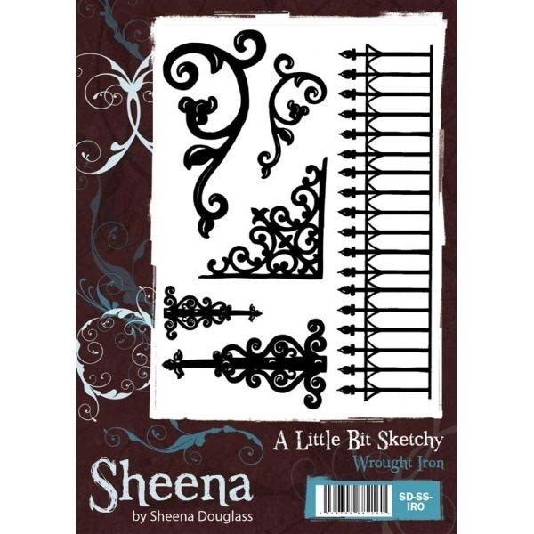 Sheena Douglass A6 Stamps - Wrought Iron **LESS THAN HALF PRICE**