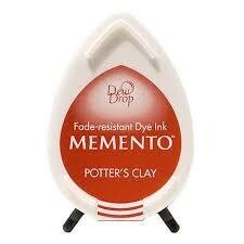 Memento Dew Drop Dye Ink Pads - POTTER&#39;S CLAY