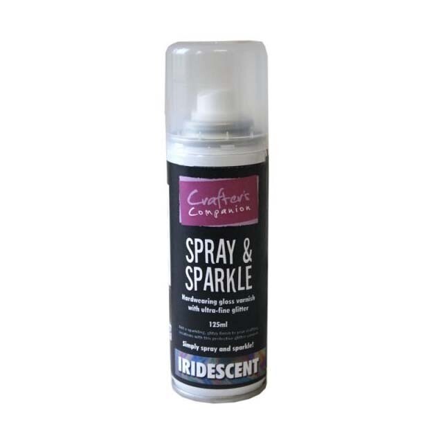 Spray &amp; Sparkle Iridescent Varnish by Crafter&#39;s Companion
