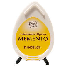 Memento Dew Drop Dye Ink Pads - DANDELION