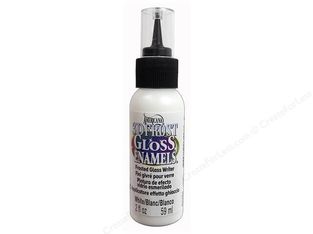 DecoArt White Frost 3D Gloss Writer 2oz