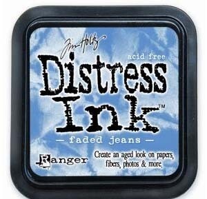 Tim Holtz Distress Ink Pad FADED JEANS