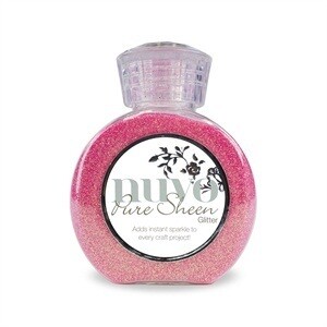 Nuvo Pure Sheen Glitter 100ml - CANDY PINK