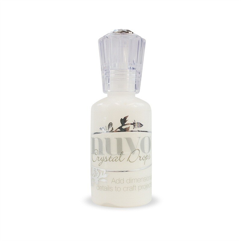 Nuvo Pure Sheen Crystal Drops  - WHITE PEARL