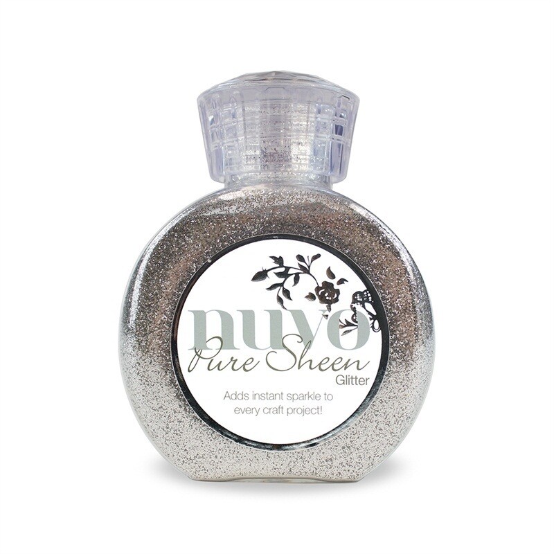Nuvo Pure Sheen Glitter 100ml - SILVER