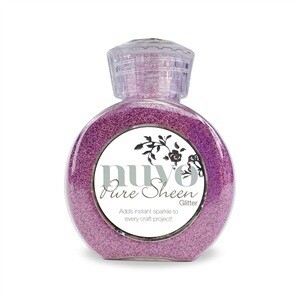 Nuvo Pure Sheen Glitter 100ml - HOT PINK