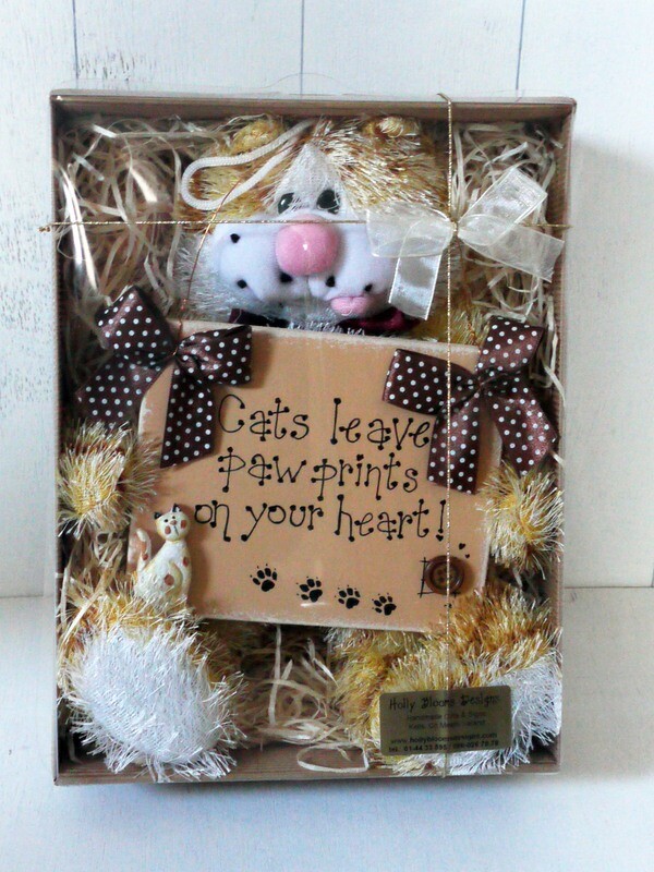 Cats Paw Prints - Handmade Sign