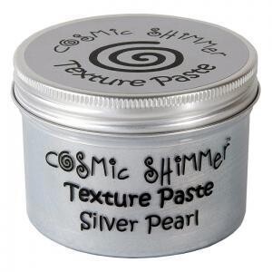Cosmic Shimmer Texture Paste - SILVER PEARL
