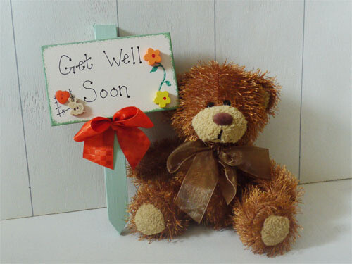 Get Well Soon Handmade Signpost or Gift