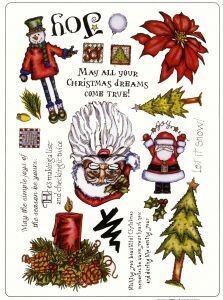 Creative Expressions Unmount A4 CHRISTMAS DESIGN SET 1 **OVER 50% OFF**