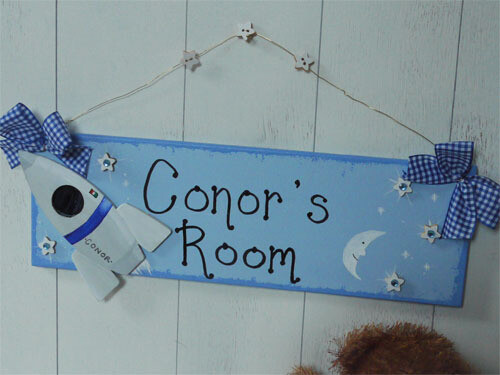 Personalised Boys Handmade Sign or Gift