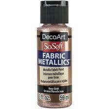 DecoArt SoSoft Metallics ROSE GOLD