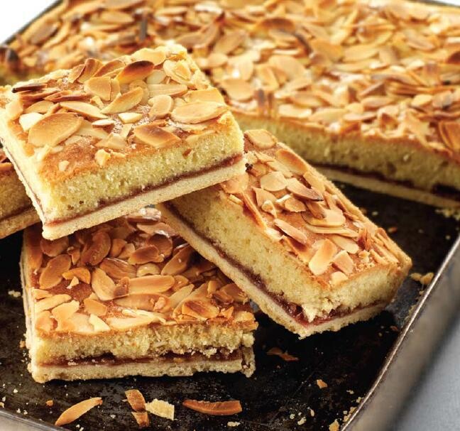 Almond/Caramel Slice