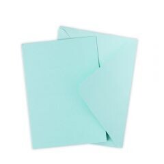 Sizzix A6 Card &amp; Envelopes Set MINTJULEP 664827