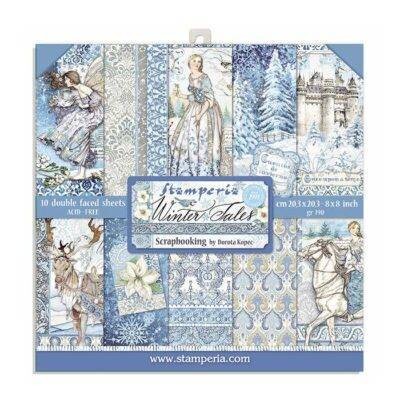 Stamperia WINTER TALE 12&quot; x 12&quot; Paper Pad