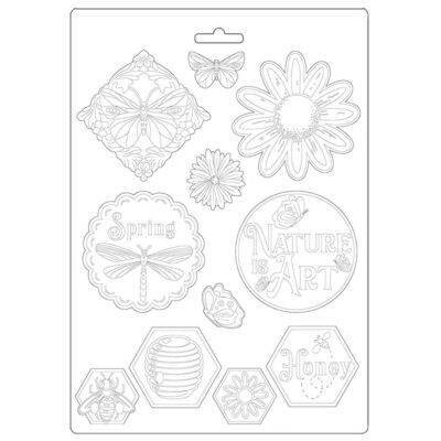 Stamperia A4 Mould Artilier NATURE IS ART