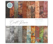 Craft Consortium 12x12 Paper Pads  METAL TEXUTRES
