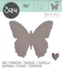 Sizzix Bigz Die HEDGEROW BUTTERFLY 661754