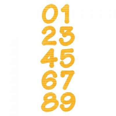 Sizzix Bigz Dies - LOLLIPOP SHADOW NUMBERS 659823