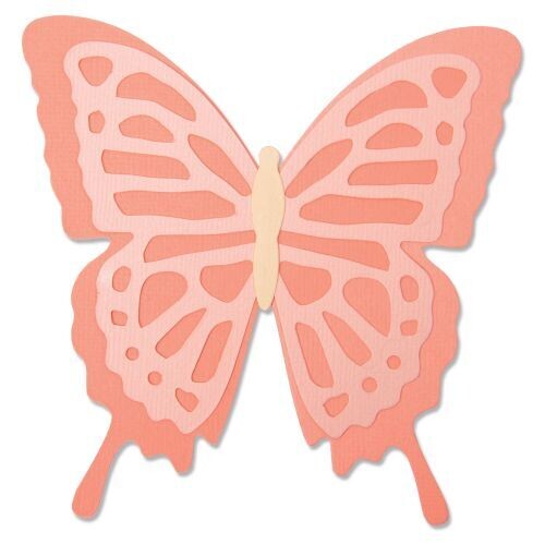 Sizzix Bigz Die LAYERED BUTTERFLY SET 664387