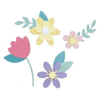 Sizzix Bigz Die SPRING FLOWERS 665101