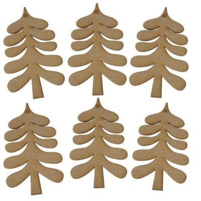 Creative Expressions MDF Pk6 SCANDI TREE