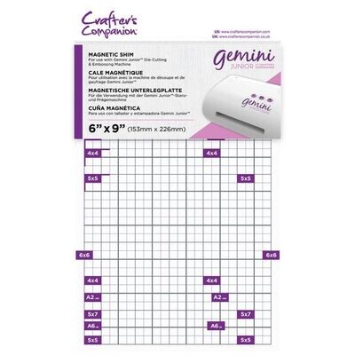 Crafters Companion Gemini Junior Plates - MAGNETIC SHIM x2