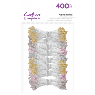 Crafters Companion Flower Stamens x400 METALLICS