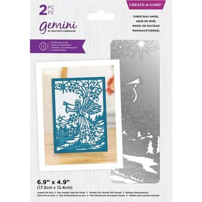 Crafters Companion Gemini Create A Card Die CHRISTMAS ANGEL