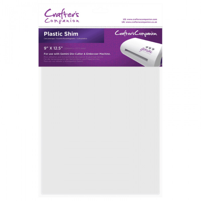 Crafters Companion Gemini Plates - PLASTIC SHIM