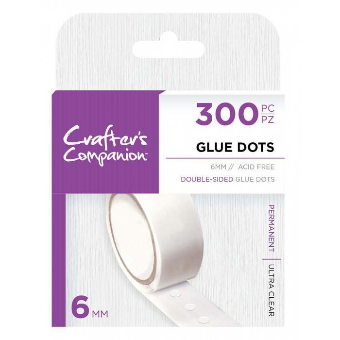Crafters Companion GLUE DOTS 6mm X 300