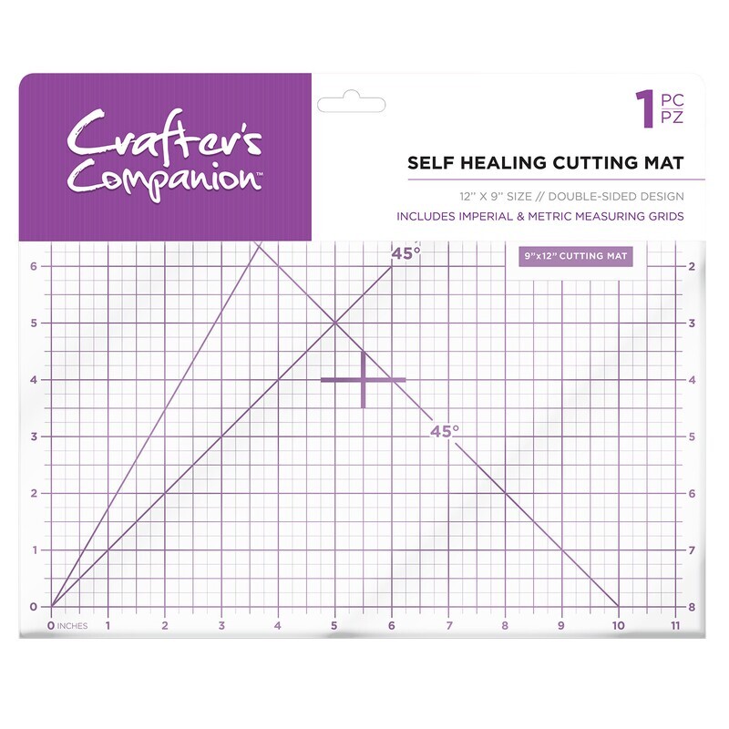 Crafters Companion Self Healing Cutting Mat 12&quot;x9&quot;