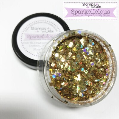 Stamps by Chloe Sparkelicious GOLD RUSH