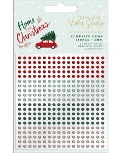 Violet Studio Home For Christmas ADHESIVE GEMS
