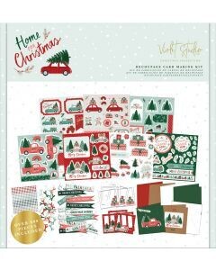 Violet Studio Home For Christmas DECOUPAGE CAR MAKING KIT