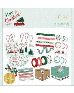 Violet Studio Home For Christmas GIFT DECORATING KIT