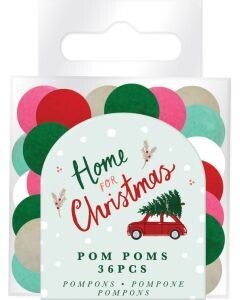 Violet Studio Home For Christmas POM POMS