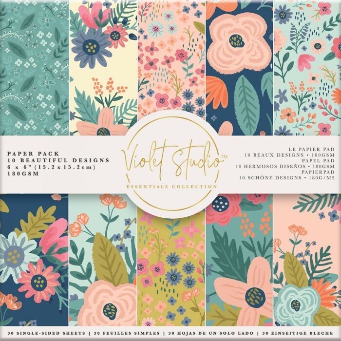 Violet Studio 6x6 Paper Pad FLORALS