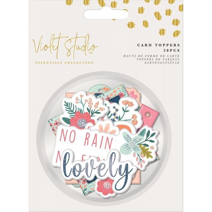 Violet Studios Card Toppers FLORALS