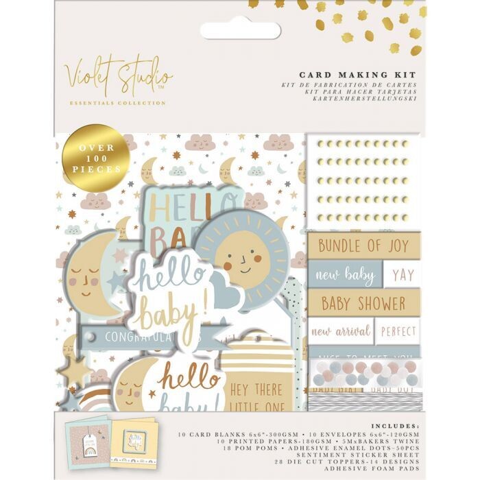 Violet Studio Card Making Kit BABY