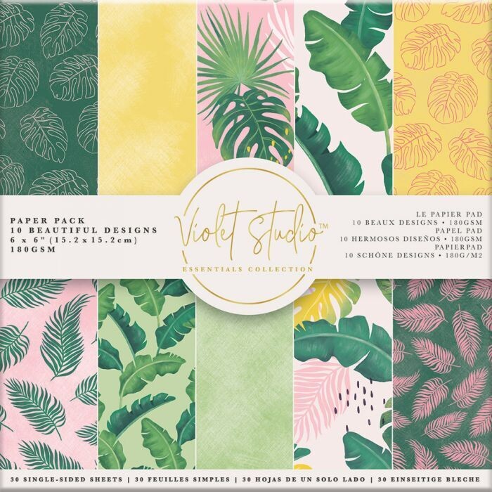 Violet Studio 6x6 Paper Pad TROPICAL